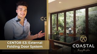 CENTOR E3 Folding Door System  Coastal Group [upl. by Goldy928]