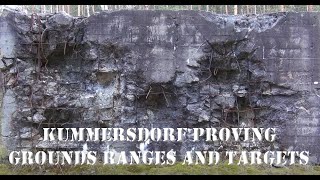 KUMMERSDORF PROVING GROUNDS RANGES AND TARGETS [upl. by Edyaw]