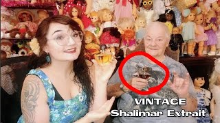 Trying Vintage Shalimar Extrait with Nancy J Lewis [upl. by Kamin]