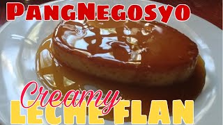 SIMPLE CREAMY AND SMOOTH LECHE FLAN  PANG NEGOSYO  Raketerang Inday lecheflanrecipe [upl. by Groot]