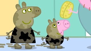 Peppa Pig En Español  Charcos de lodo Ep1  Pepa la Cerdita  Pepa la cerdita [upl. by Waal163]