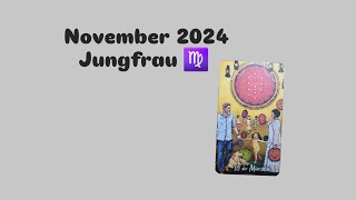 NOVEMBER 2024 JUNGFRAU ♍️ Bedingungslose Hingabe [upl. by Ylil]