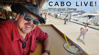 Live from Cabo San Lucas Mexico Carnival Miracle Cruise Ship [upl. by Plato103]