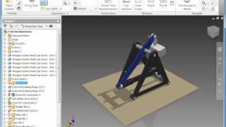 Part 1  Dynamic Simulation amp Finite Element Analysis FEA  Autodesk Inventor 2011 [upl. by Tdnaltroc585]