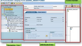 How to Create Smart Froms in SAP Using Transaction Smartforms [upl. by Gagliano]