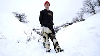 Ventral Snowboarding Pant  Volcom Outerwear 2017 [upl. by Nikaniki]