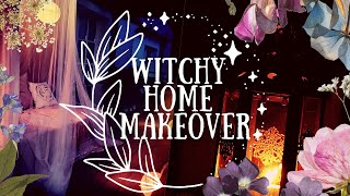 Cheap witchy home makeover  How to create magical space in your house [upl. by Rossie866]