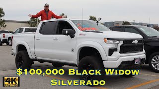 100000 Chevy Silverado Black Widow Truck Whats That I’ll Show You [upl. by Newol]