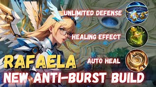 TARGET LOCK RAFAELA BUT IM IMMORTAL  RAFAELA BEST BUILD 2024  MOBILE LEGENDS [upl. by Novehs]