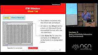 Keithley 4200SCS Lecture 2 Basics of Keithley Interactive Test Environment KITE [upl. by Handel]