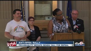 Proequality groups renew call for repeal of RFRA [upl. by Stannwood]