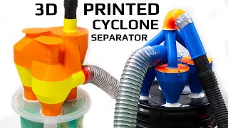 3D Printed Cyclone AirDust Separator [upl. by Eemia]