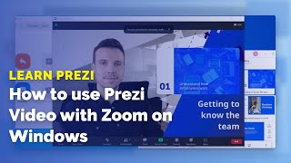 How to use Prezi Video with Zoom on Windows [upl. by Epoillac]