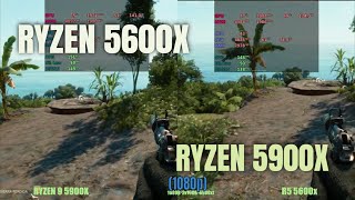 Ryzen 5600x vs Ryzen 5900x [upl. by Aruam]