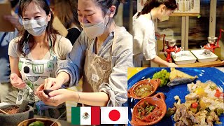 Quedan impactados Japoneses hacen por primera vez comida mexicana desde cero tortillas de maiz [upl. by Sillig]