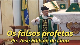 Os falsos Profetas  Pe José Edílson de Lima [upl. by Eidac212]