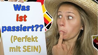 Perfekt mit SEIN When to use the German PERFECT Tense with quotto Bequot [upl. by Atneciv]