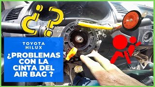 Como Cambiar cinta del Airbag  Cable espiral  Toyota hilux [upl. by Attoynek]