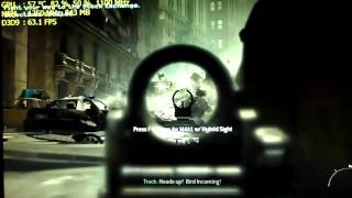 CoD Modern Warfare 3  HD 7770 1GB  i3 2120  8GB  1080p Test [upl. by Campman]