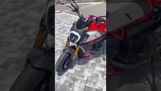 Ducati Diavel 1260S2021RED Clear clutch Exhaust sounds [upl. by Almund570]