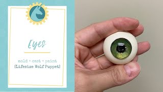 How to Make Realistic Eyes  Puppets Dolls Sculptures [upl. by Cressy]