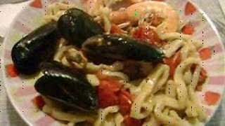 Video Ricetta filmata Scialatielli con Gamberi e Cozze Campania  Cucinando per Caso e per [upl. by Samuelson]