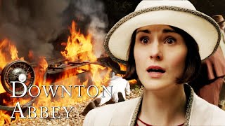 A Tragic Crash and a Dead Driver  Downton Abbey [upl. by Zach]