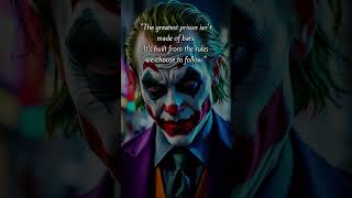 The greatest prison isnt made of bars Alternate Joker Quote [upl. by Ewald]