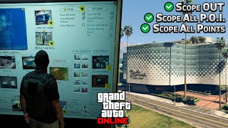 GTA Online Diamond Casino Heist 2024 Scope Out Casino Scope All POI Scope All Access Points [upl. by Irianat6]