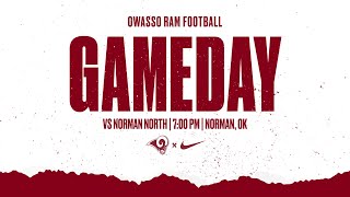 Owasso Ram Football vs Norman North [upl. by Lani]