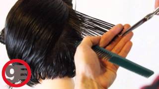 BOB HAIRCUT with graduation  How To Cut Graduated Bob Haircut Step By Step  Classic Graduation [upl. by Iemaj]