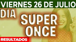 Resultado del sorteo Super Once Dia del Viernes 26 de Julio del 2024 [upl. by Orvas]