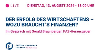 Der Erfolg des Wirtschaftens – Wozu braucht’s Finanzen [upl. by Stormy831]