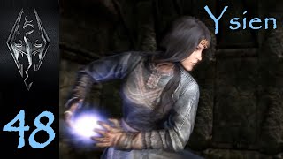 Skyrim Legendary difficulty Pure Mage Lets play 48 quotNew Chapterquot [upl. by Ramat910]