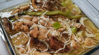 BATCHOY TAGALOG  HOW TO COOK BATCHOY SA MISUA RECIPE  AMY GUEVARRA [upl. by Ainwat]