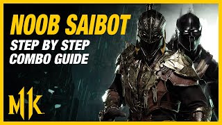 NOOB SAIBOT Combo Guide  Step by Step  Tips and Tricks [upl. by Paff]