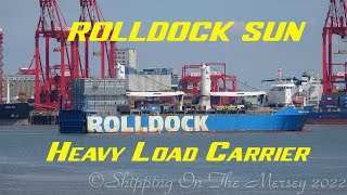 Rolldock SunHeavy Load Ship Carrying UKs 1st Hydrogen powered Furness to be installed at Stanlow [upl. by Lucais]