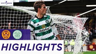 Motherwell 12 Celtic  O’Riley Hits Winner In Injury Time Thriller  cinch Premiership [upl. by Elyad]