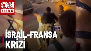 Kudüste Gerilim Yükseldi İsrail Polisi Fransız Jandarmalara Ters Kelepçe Taktı [upl. by Arymahs]