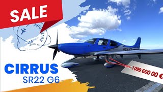 Cirrus SR22 GT6 for sale in Europe Test Flight amp Review CIRRUS SR22 G6 [upl. by Betty307]