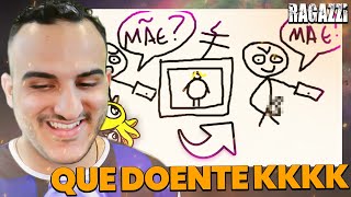 REAGINDO a doentes e seus desenhos doentios •COMIC• [upl. by Kevina311]