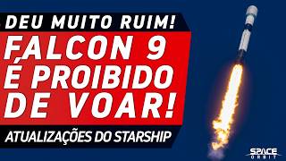 FALCON 9 EXPLODE EM VOO APÓS FALHA  Space Orbit News [upl. by Fidelas]