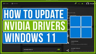 How To Update NVIDIA Graphics Card Drivers On Windows 11 [upl. by Latini476]