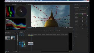 วิธีแต่งสีวีดีโอใน Premiere Pro CC ด้วย Lumetri Color [upl. by Nah]