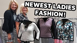 We try on the new ladies golf wear range from Birdee Sport [upl. by Kadner]