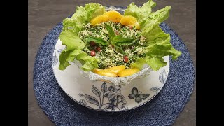 Salade libanaise Taboulé  سلطة التبولة اللبنانية [upl. by Meeka]