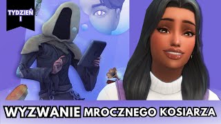 WYZWANIE MROCZNEGO KOSIARZA W THE SIMS 4 ☠️ TYDZIEŃ I ☠️ [upl. by Jeanelle]