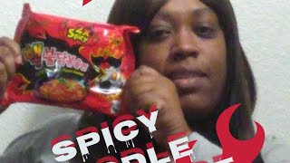 2x Spicy Nuclear Ramen Noodle Challenge Really Hot Noodles [upl. by Anirbed579]