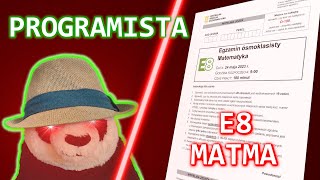 Programista vs Egzamin ósmoklasisty Matematyka 2023 [upl. by Lugar]