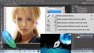 ▶️ Photoshop Herramienta 🖋 Pluma Tutorial [upl. by Pogue]